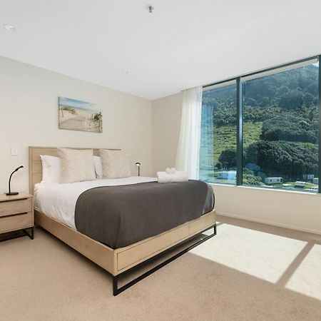 מאונט מאונגאנוי Oceanside Haven Resort With Luxury Sea Views מראה חיצוני תמונה