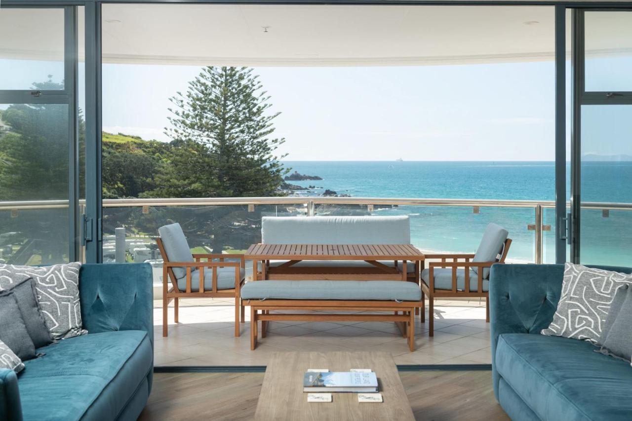 מאונט מאונגאנוי Oceanside Haven Resort With Luxury Sea Views מראה חיצוני תמונה
