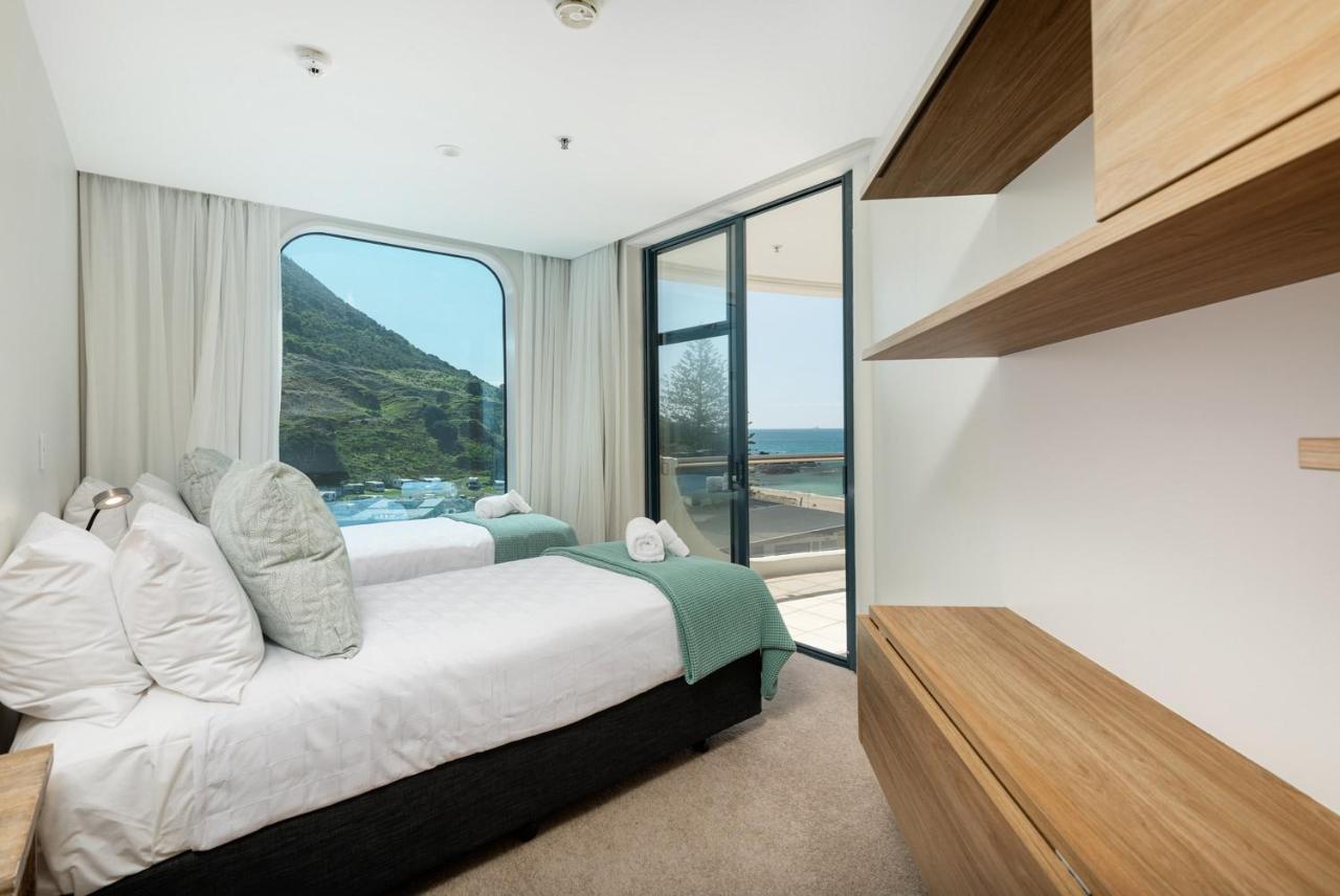 מאונט מאונגאנוי Oceanside Haven Resort With Luxury Sea Views מראה חיצוני תמונה