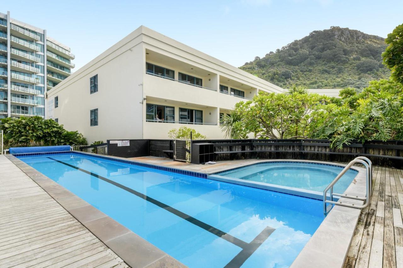 מאונט מאונגאנוי Oceanside Haven Resort With Luxury Sea Views מראה חיצוני תמונה